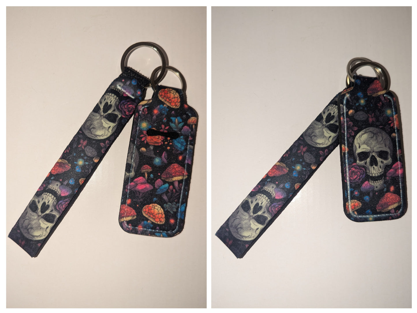 Lanyard Wristlet and Lipstick/Lip Balm Case 2 Piece Set