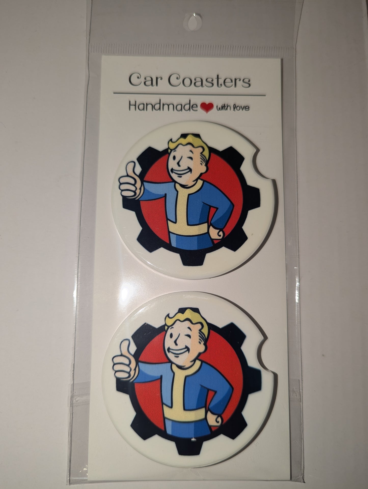Ceramic Car Coasters