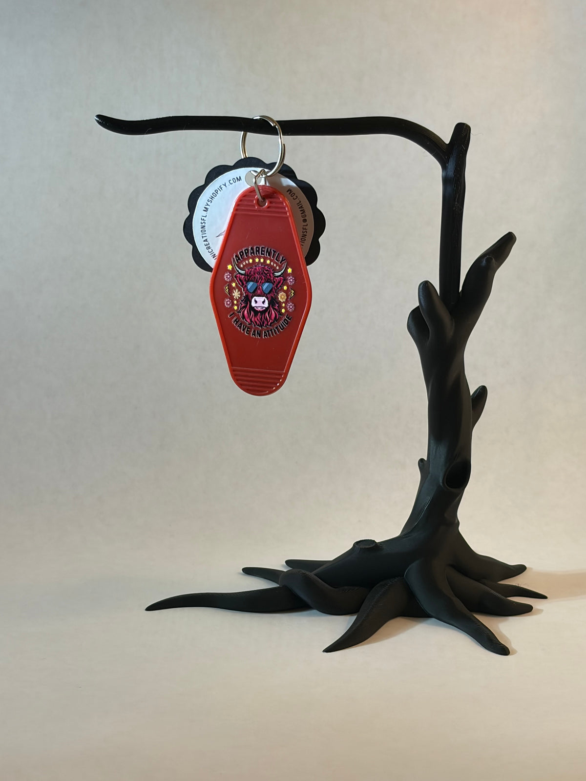 Retro Motel Style Keychains