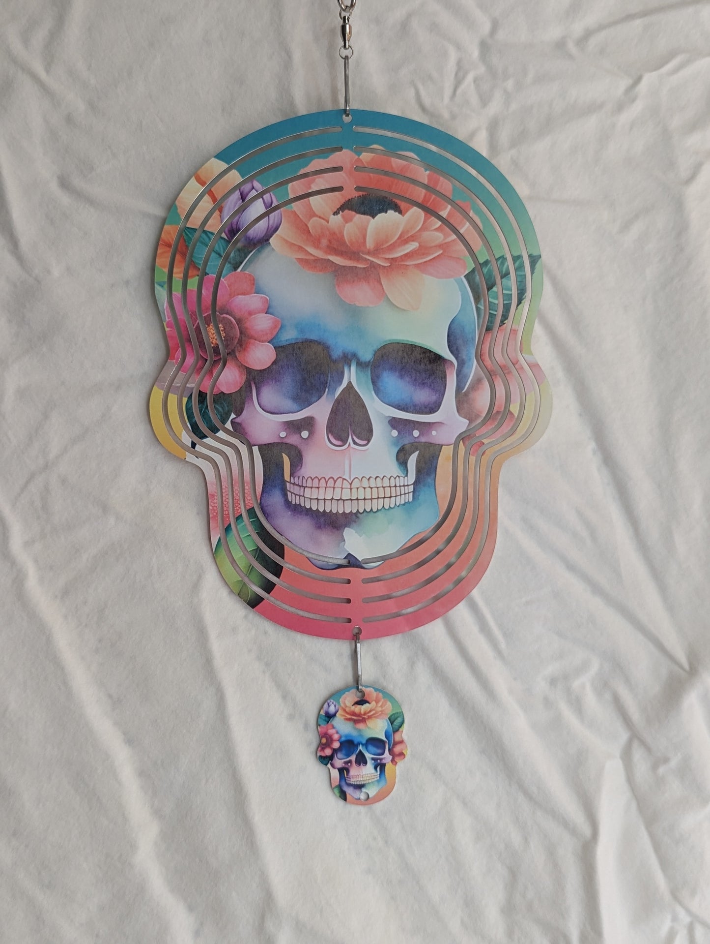Skull Wind Spinners