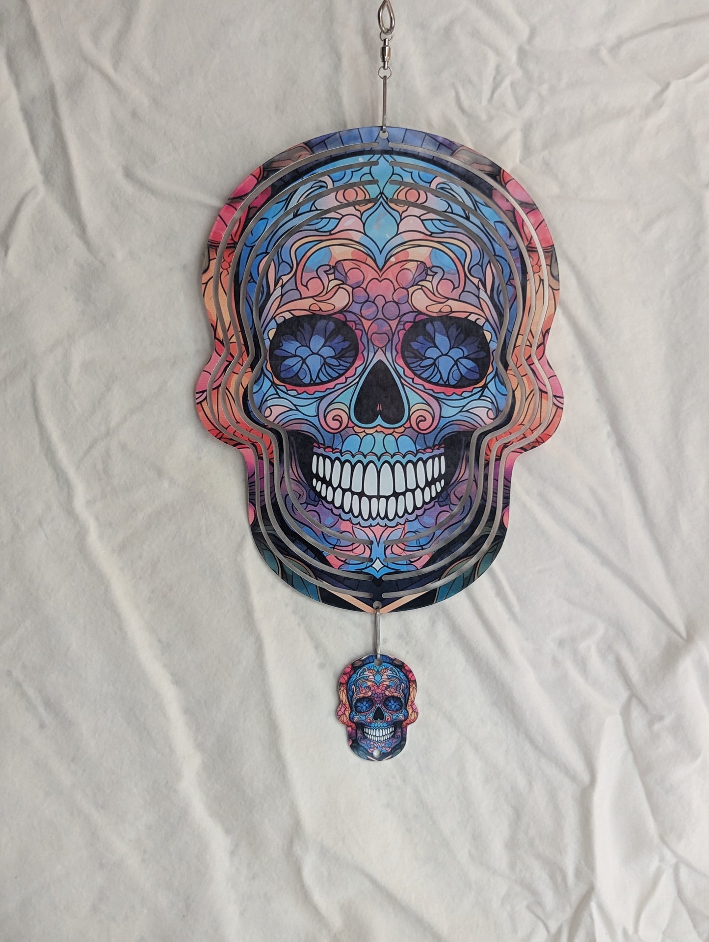 Skull Wind Spinners