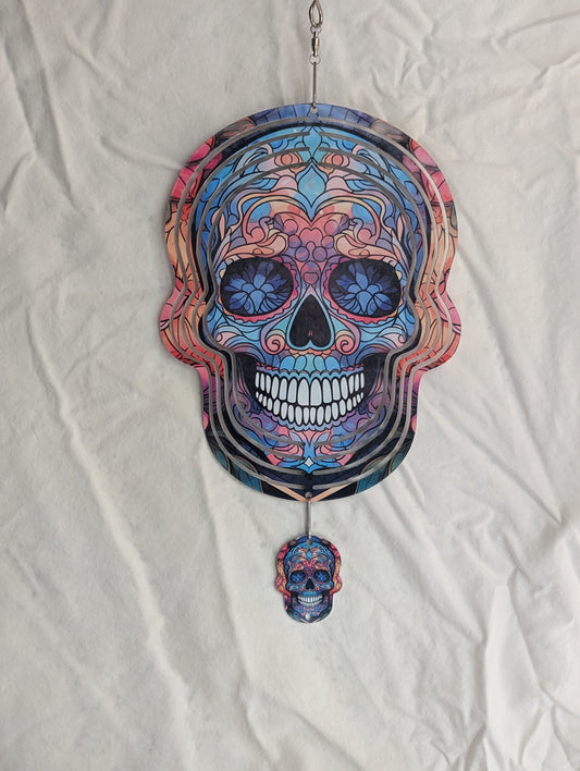 Skull Wind Spinners