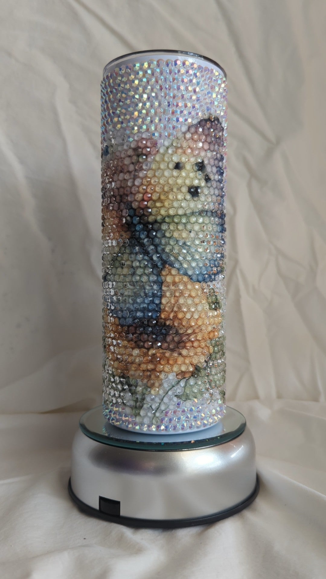 Butterfly, Sunflower, & Rhinestones 20oz Tumbler