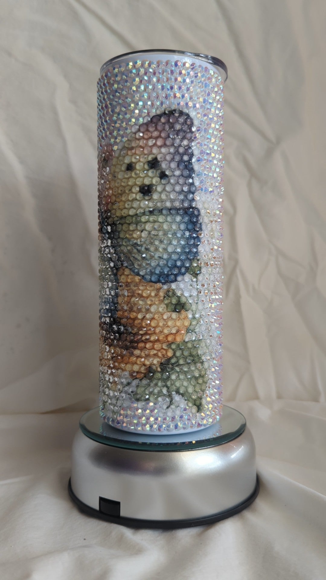 Butterfly, Sunflower, & Rhinestones 20oz Tumbler