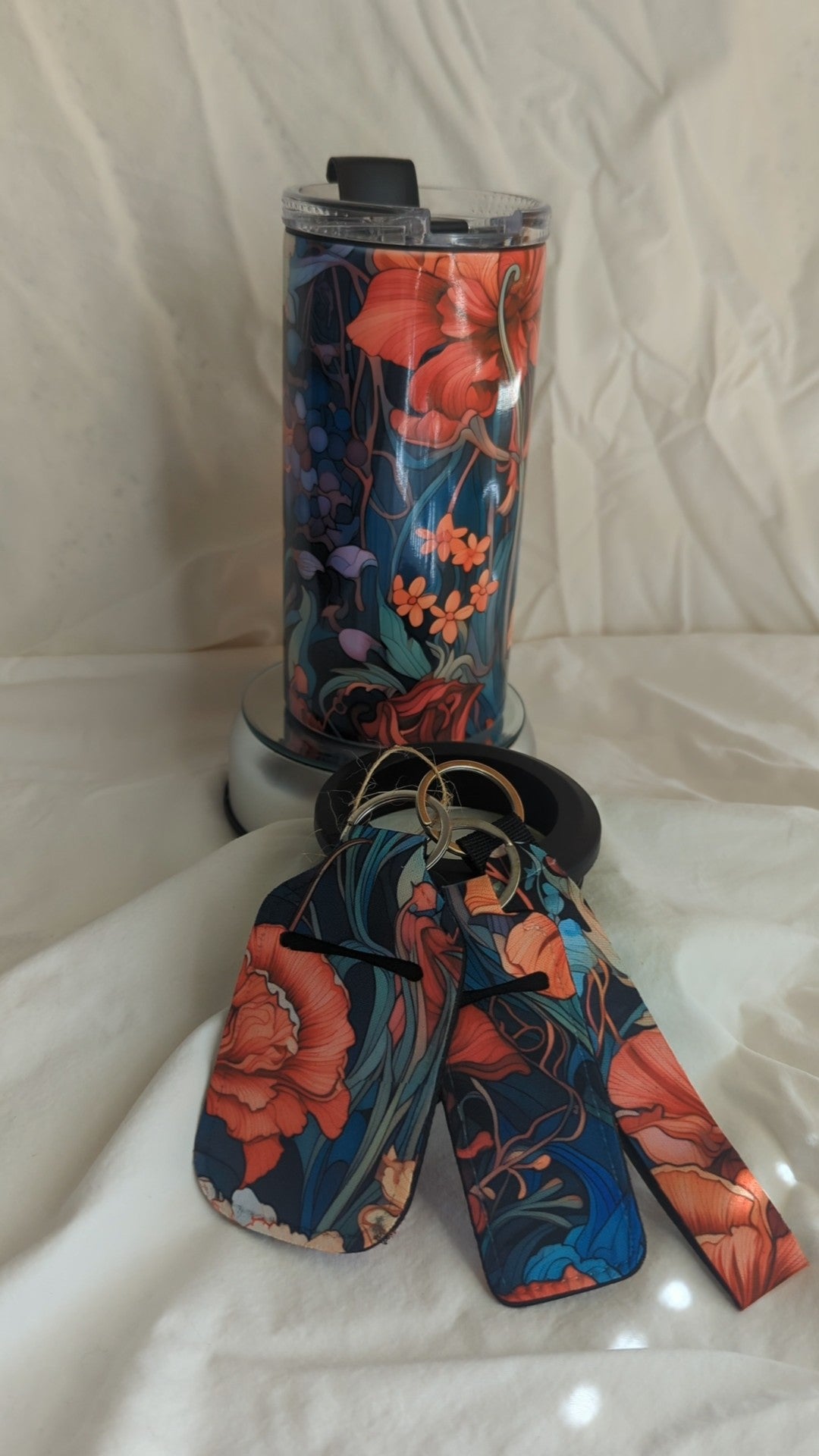 4-1 Can Cooler with Lanyard Set