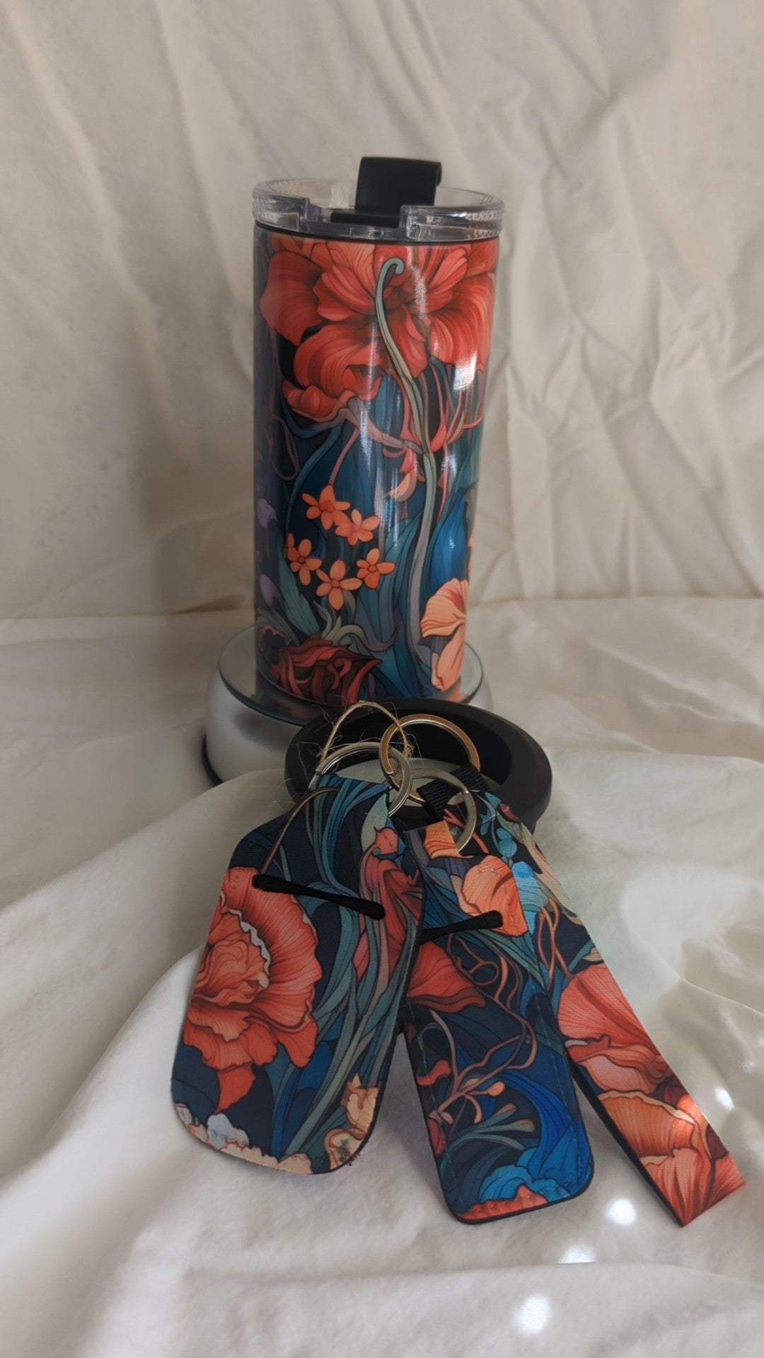 4-1 Can Cooler with Lanyard Set
