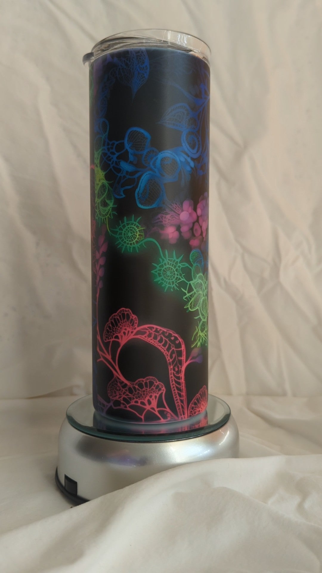 20oz Printed Glow in the Dark Stainless Steel Tumbler