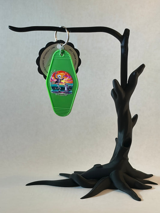 Retro Motel Style Keychains