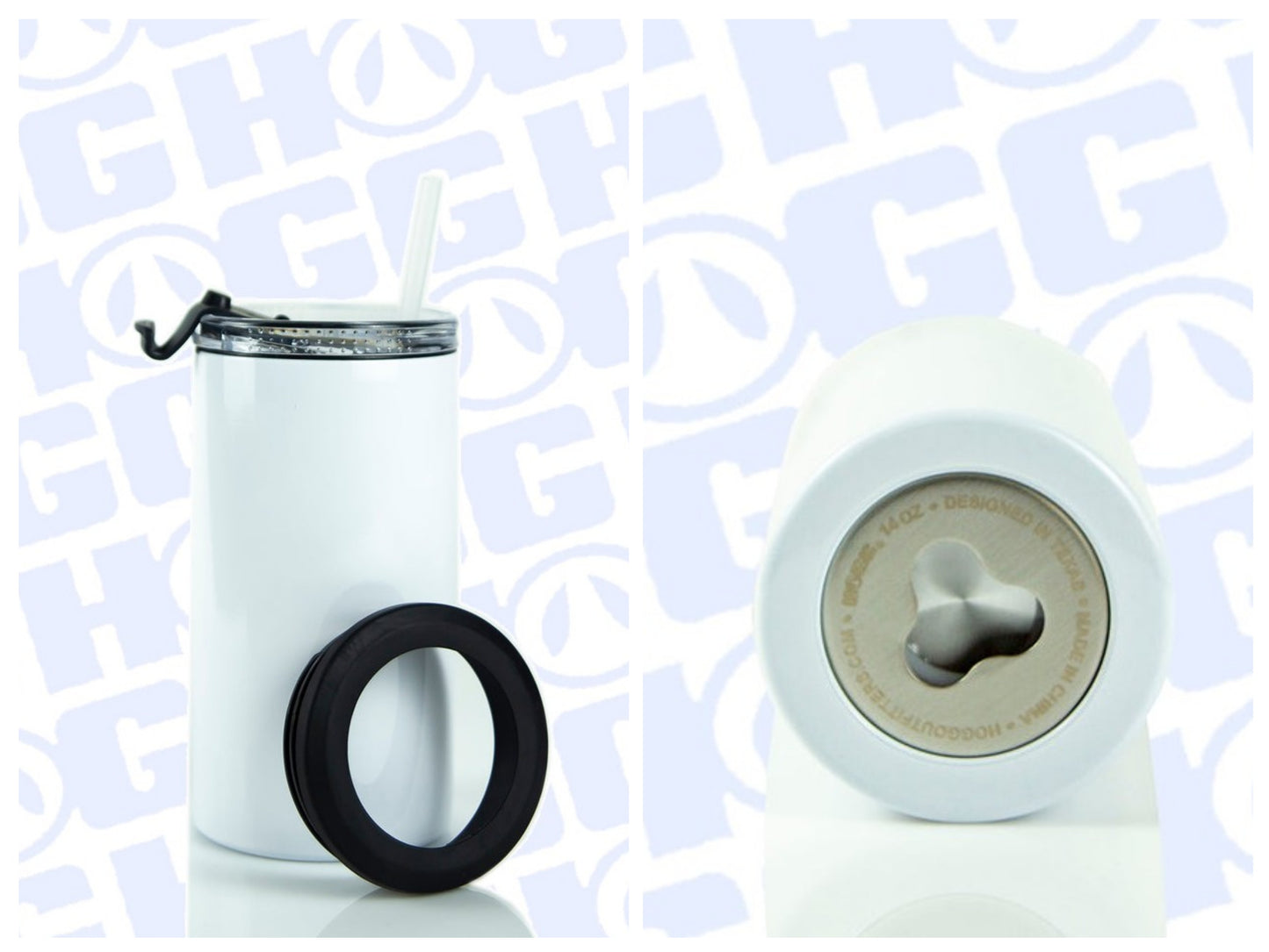 4-1 Can Cooler with Lanyard Set