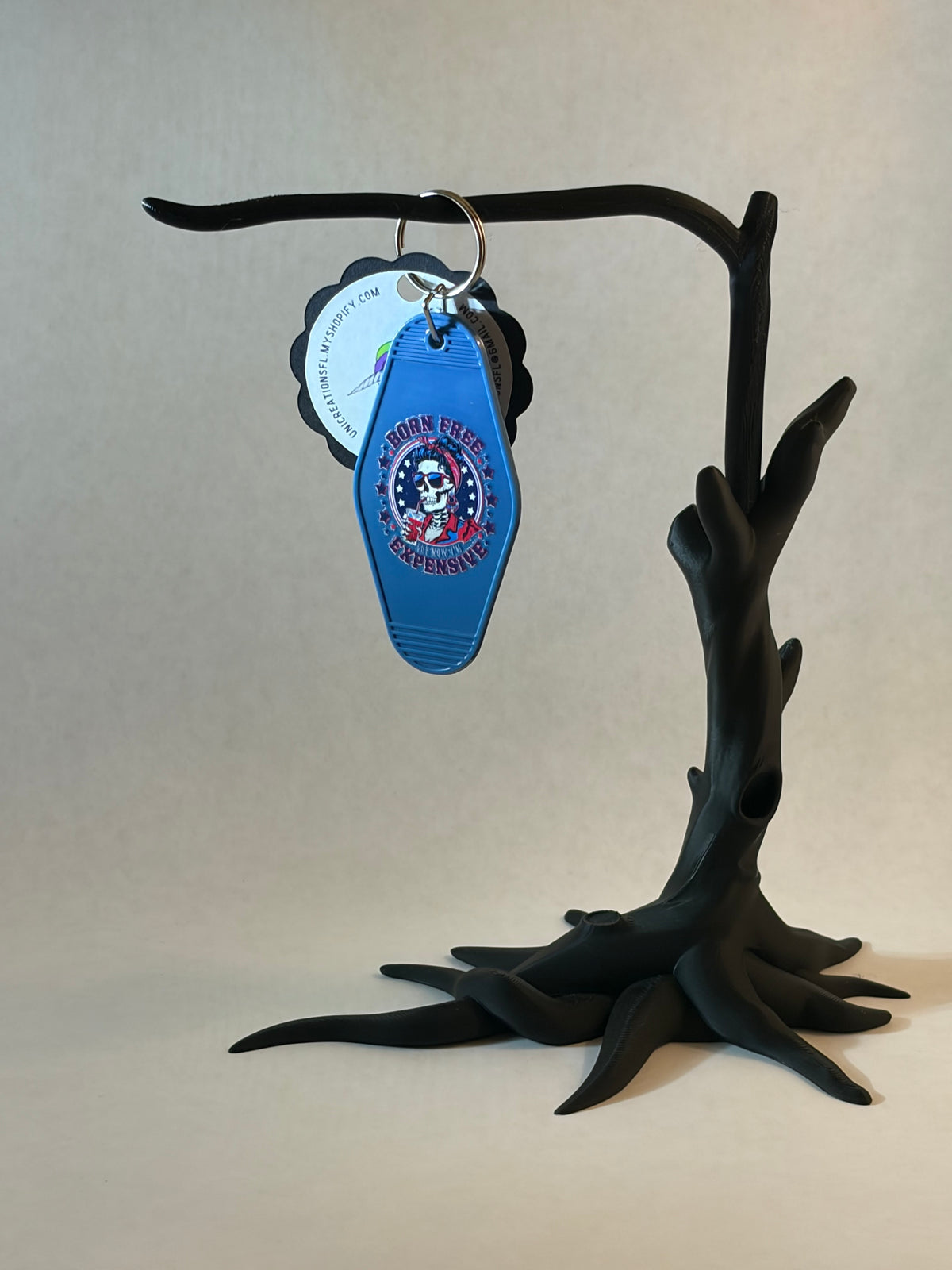 Retro Motel Style Keychains