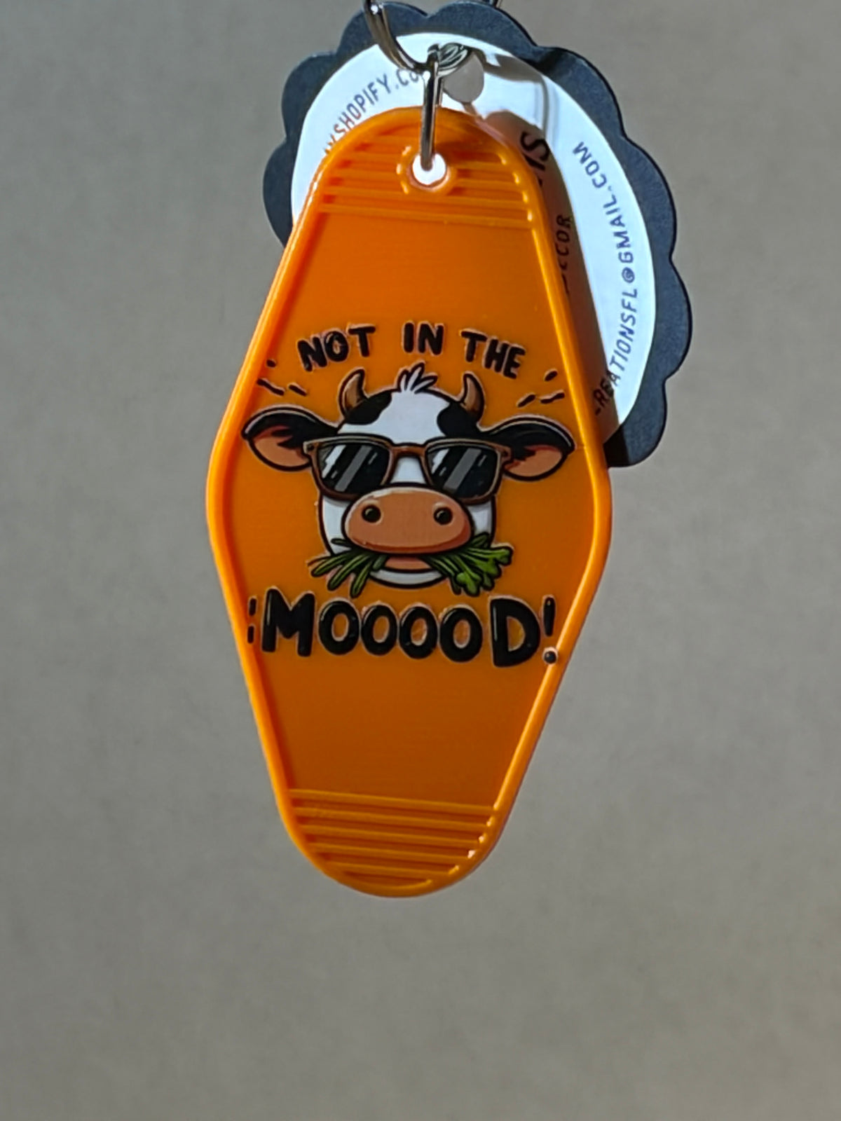 Retro Motel Style Keychains