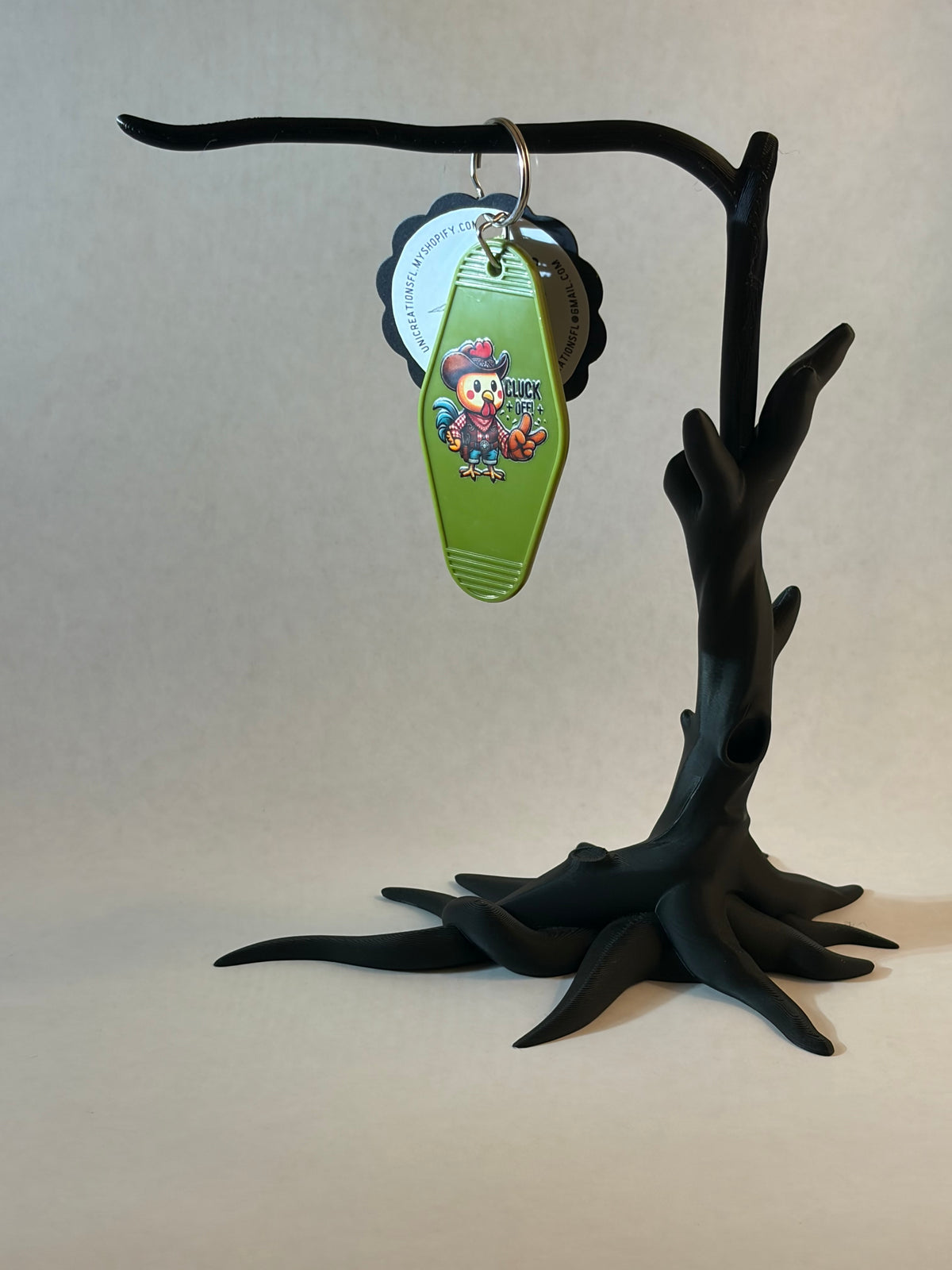 Retro Motel Style Keychains