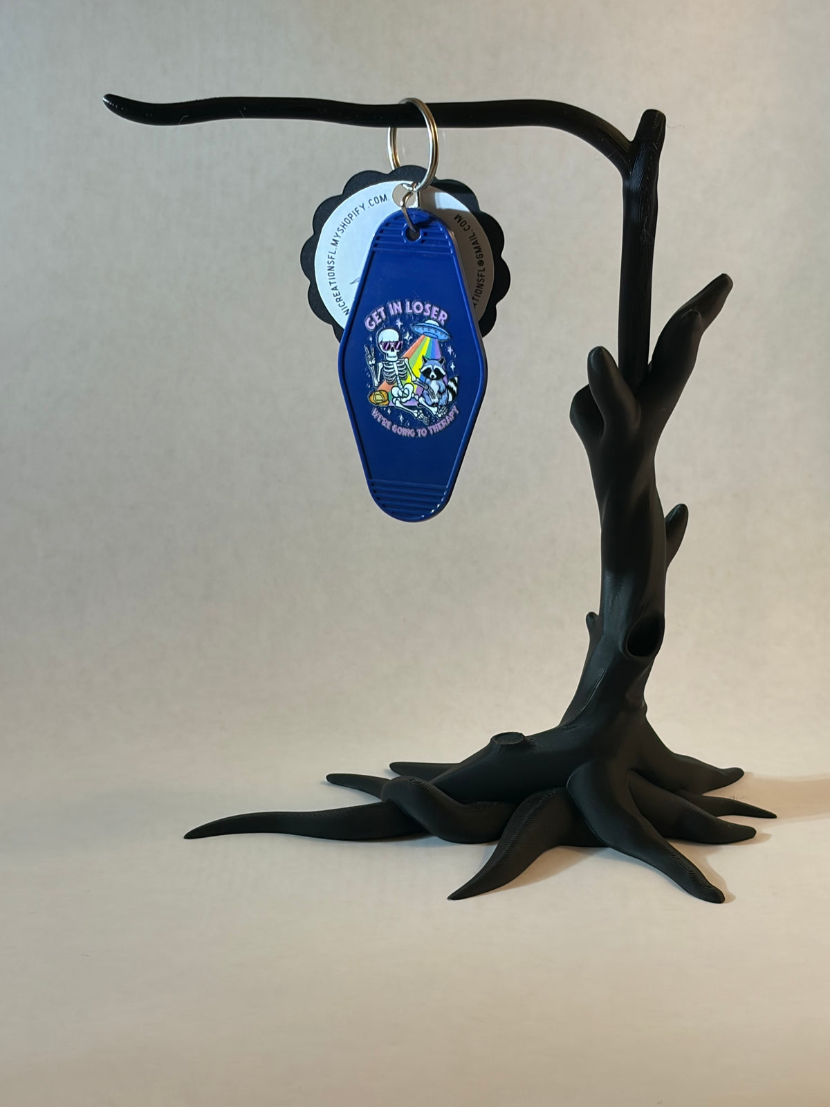 Retro Motel Style Keychains