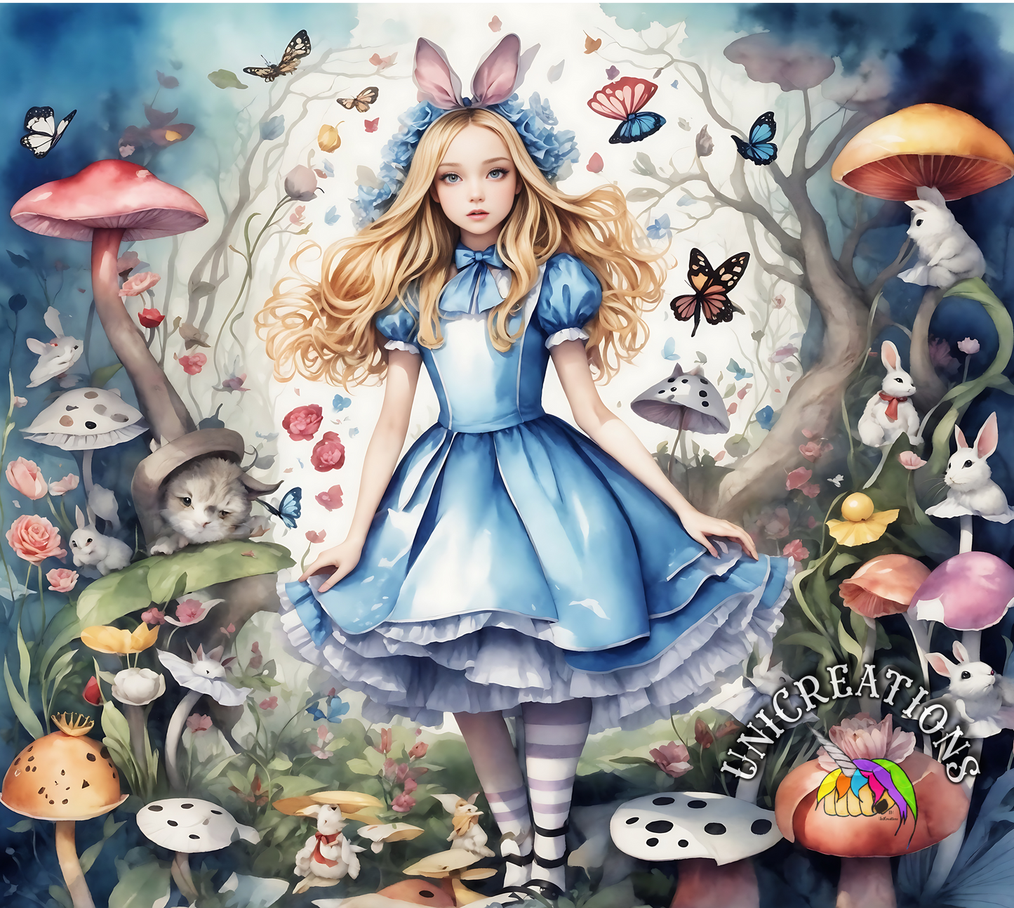 Alice Printed Tumbler