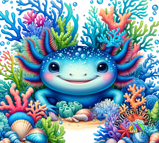 Axolotl Printed Tumbler