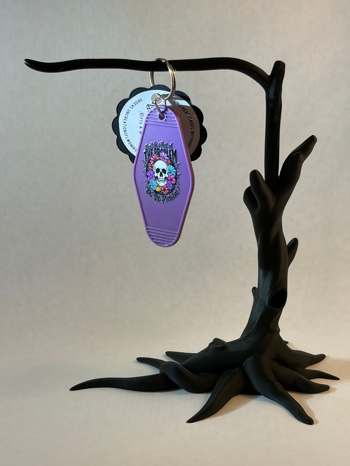 Retro Motel Style Keychains