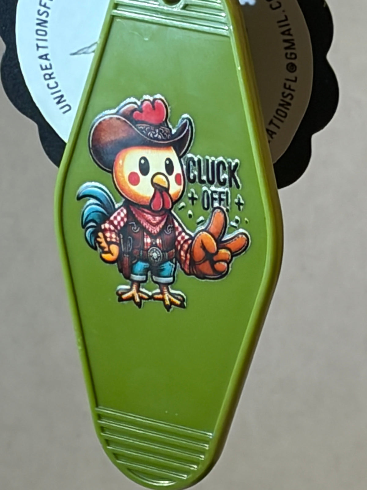 Retro Motel Style Keychains
