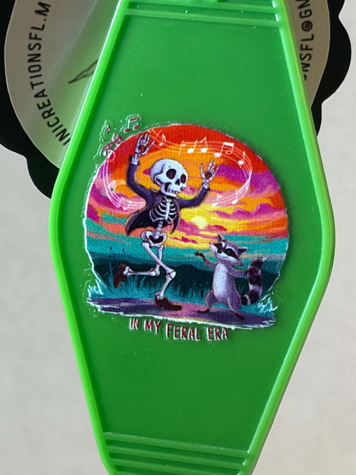 Retro Motel Style Keychains