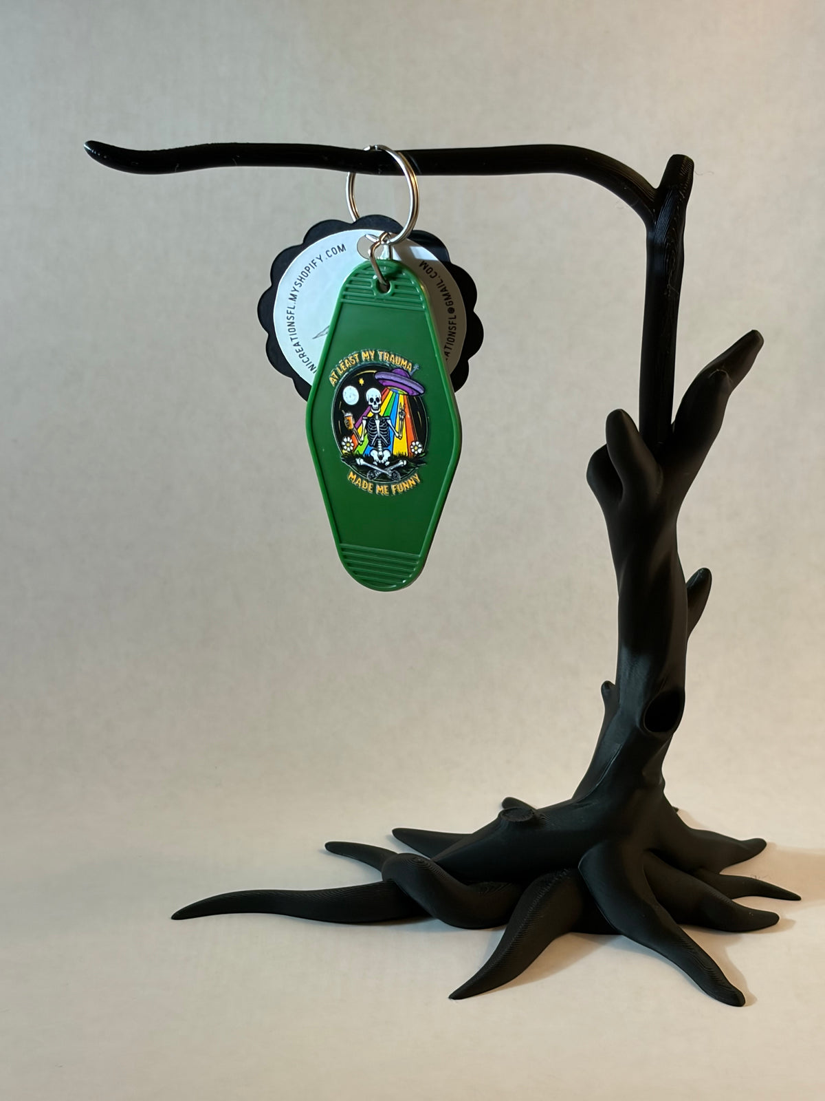 Retro Motel Style Keychains