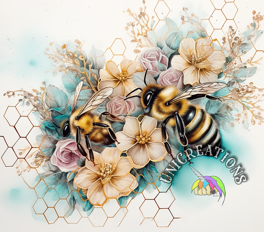 Honeybees Printed Tumbler
