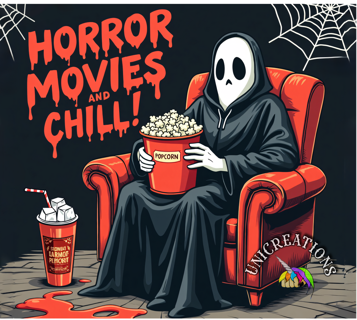 Halloween Spooky Vibes Skinny Tumblers (20oz)