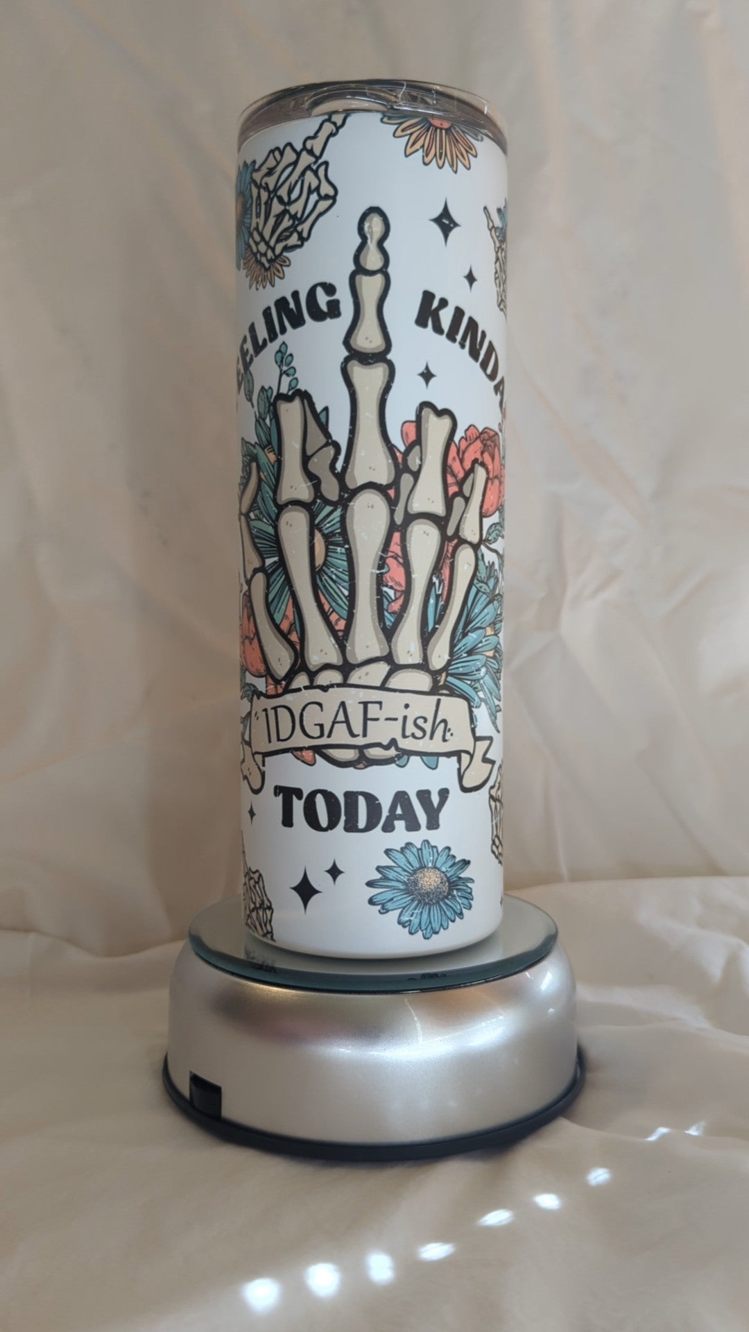 20oz Printed Glow in the Dark Stainless Steel Tumbler
