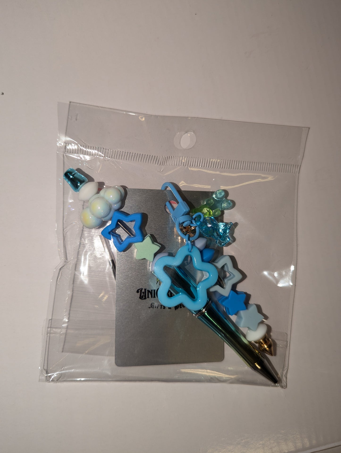 Beaded Pen Set with Matching Keychain