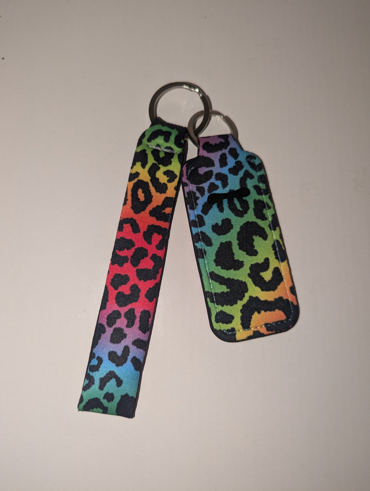 Lanyard Wristlet and Lipstick/Lip Balm Case 2 Piece Set