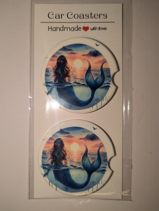 Ceramic Car Coasters