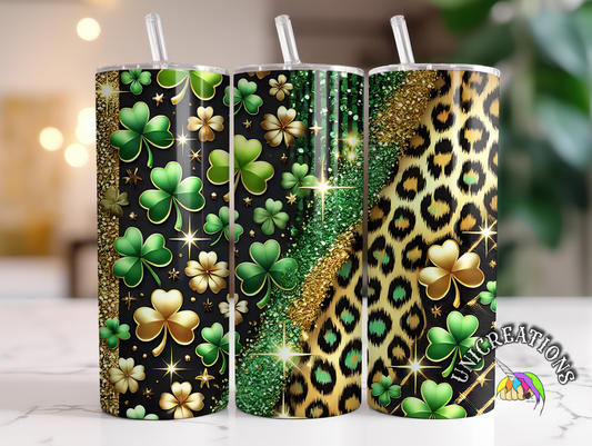 St. Patrick's Day Skinny Tumblers (20oz)