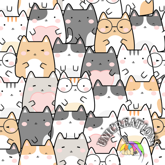 Cute Kitties Printed Tumbler