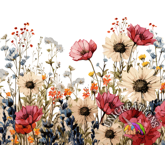 Wildflowers Printed Tumbler